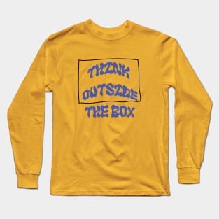 Think outside the box Long Sleeve T-Shirt